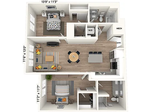 Floor plan BM-08.3-Scheme II