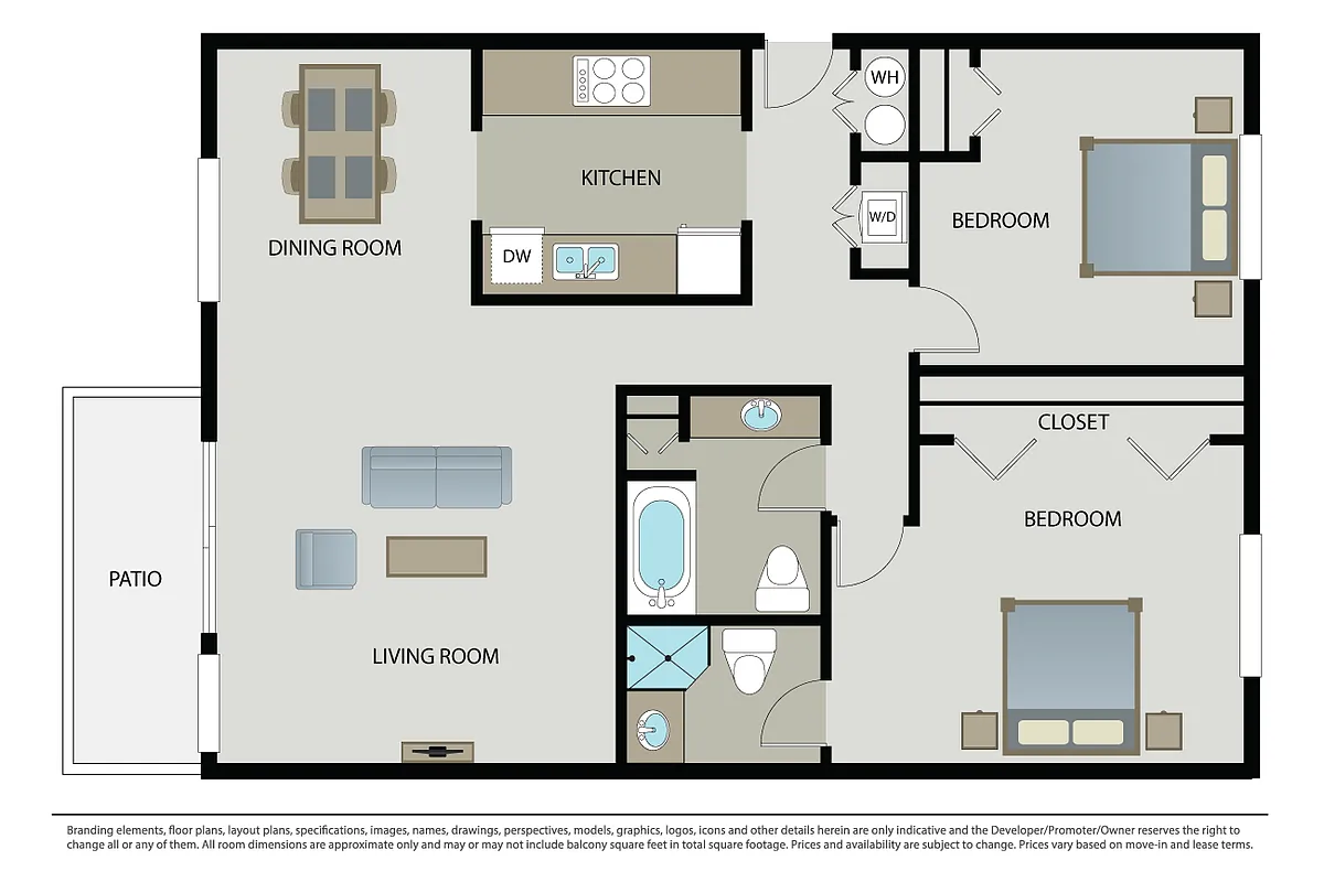 Floor plan Plan 2B
