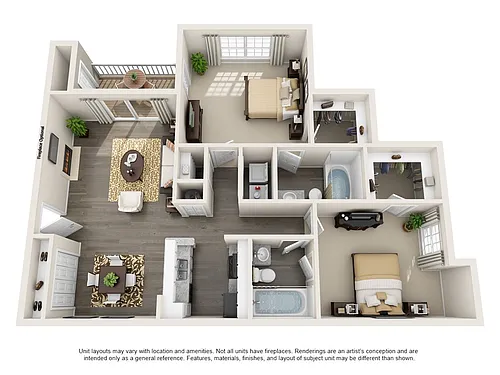Floor plan Brookfield 2b