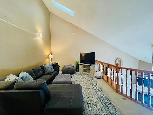 Large Loft Area with two skylights