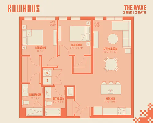 Floor plan The Wave