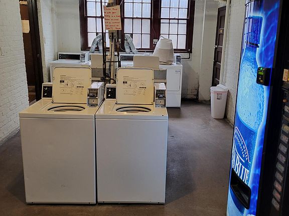 On-Site Coin-Op Laundry & Vending Machine