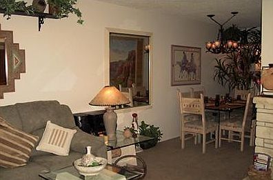 towards the dining room