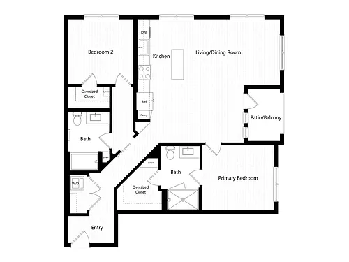 Floor plan B6
