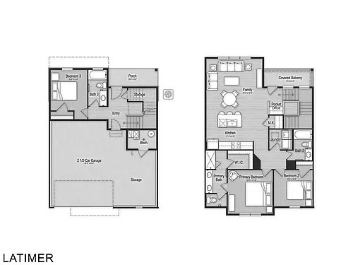 Floor plan The Latimer