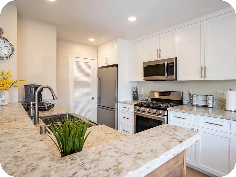 Remodeled countertops.