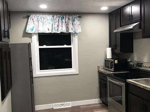 Kitchen with all brand new appliances. Can be rented as furnished or unfurnished with appliances staying.