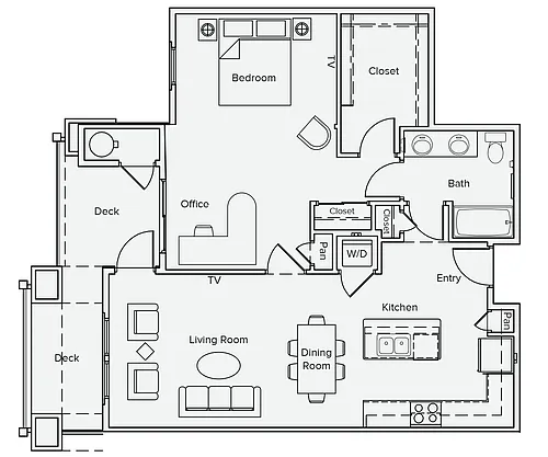 Floor plan A3-980