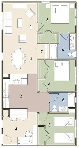 Floor plan C1