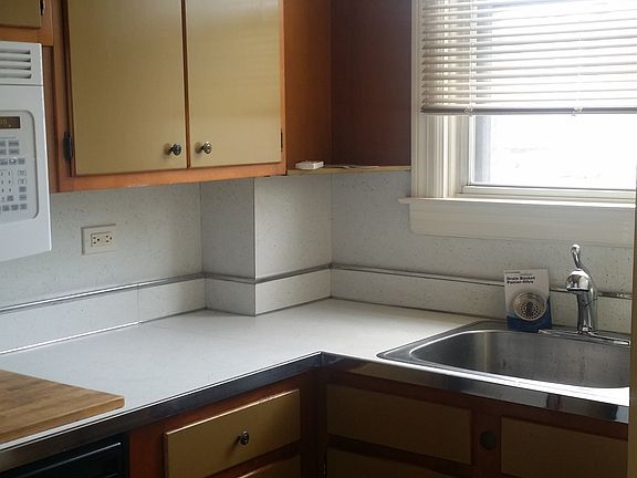 Sink with new AC above