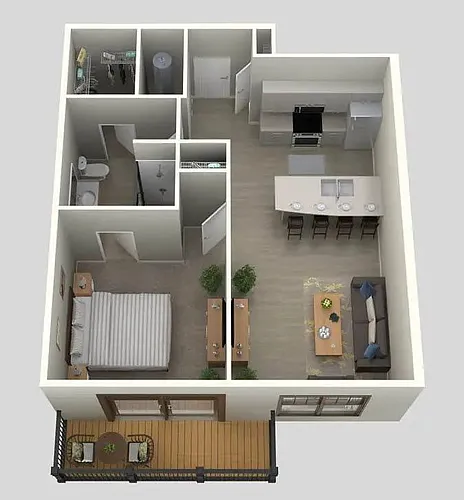 Floor plan The Avery