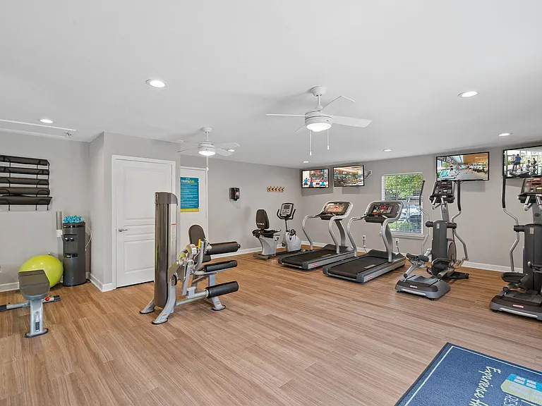 Fitness Center at Hawthorne at the Hall in Rural Hall, NC