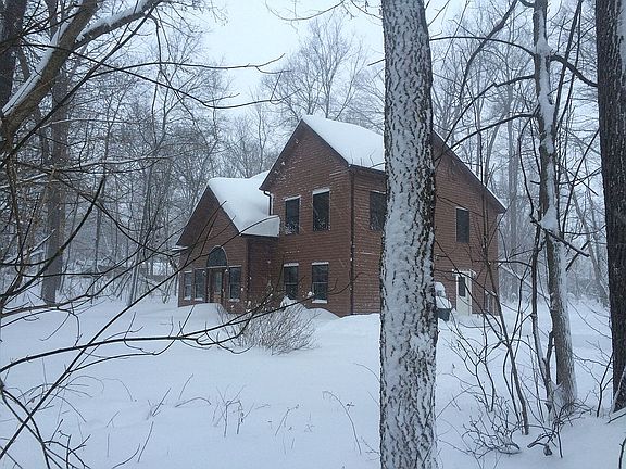 From the driveway.