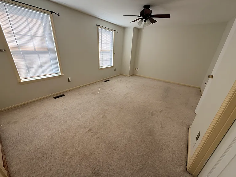 Master bedroom unfurnished