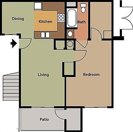 1bedroom 1bath