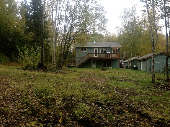 Back side of home