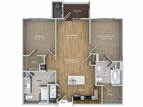 Floor plan B2AP