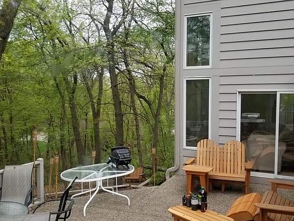 back yard patio