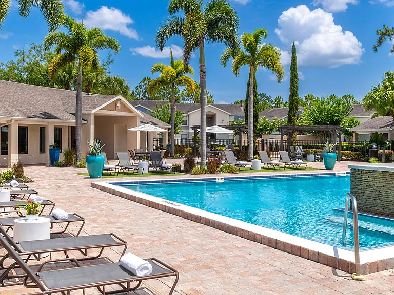 Soak up the sun from one of our poolside loungers offering the perfect setting for everyday relaxation.