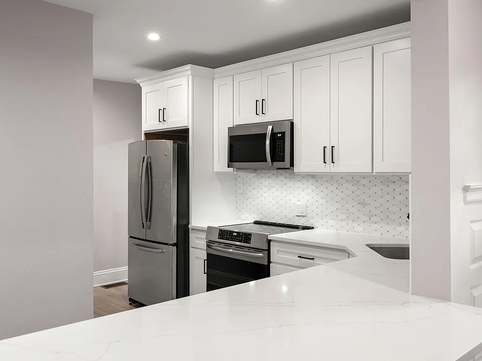 This apartment is under renovation. These pictures show the adjacent apartment, recently completed. Quality and finishes will be consistent.