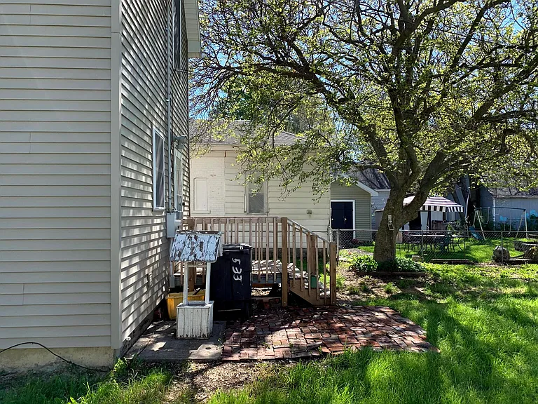 Rear porch