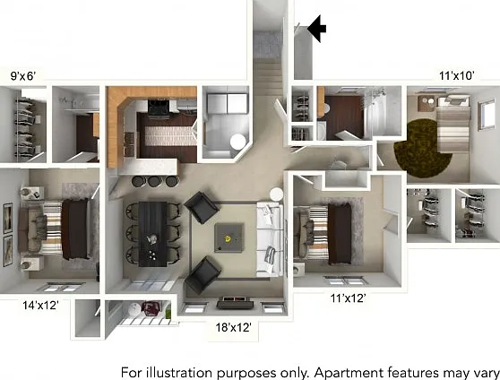 Renaissance Place Apartments — Photo 164