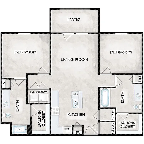 Floor plan B2