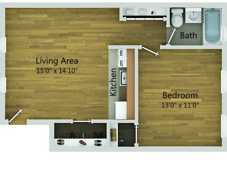 Swan Court Apartments — Photo 3