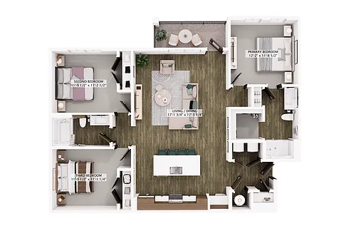 Floor plan Logan Square (C2)