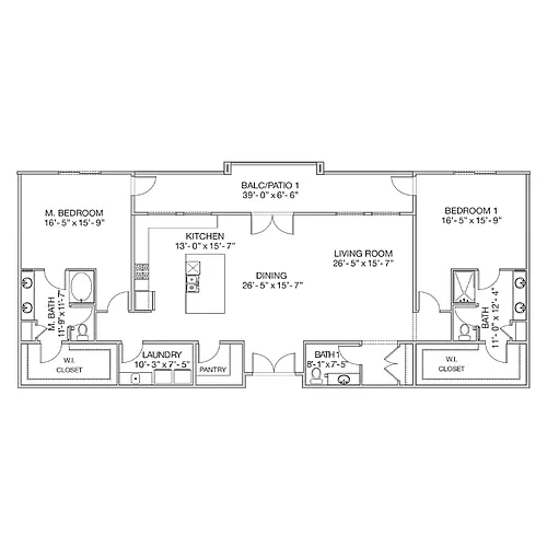 Floor plan Empire
