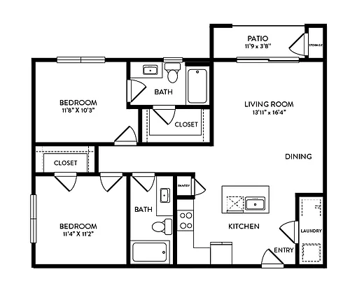 Floor plan Lakeline
