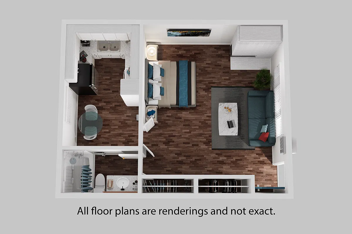 Floor plan Studio