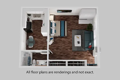 Floor plan Studio