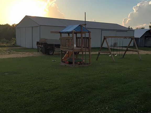 swing set included