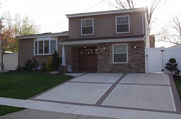 EXTERIOR -NEW CONCRETE DR