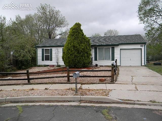House Front, Door behind Tree