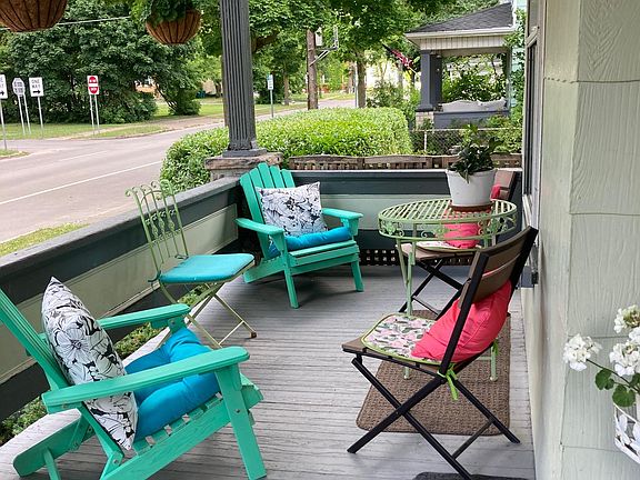 Covered front porch