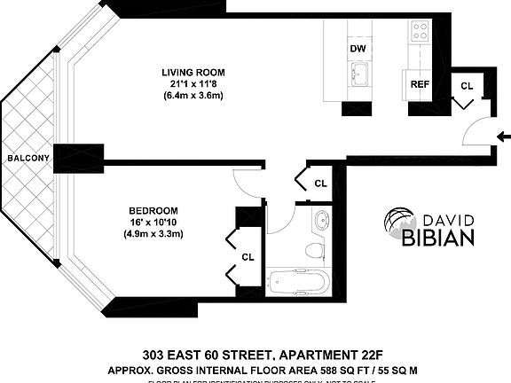 2nd image of 303 E 60th St APT 22F