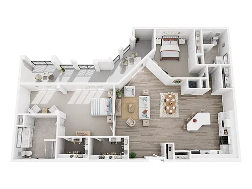 Floor plan Caladium Deluxe