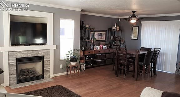 Living and Dining Room View From Entry