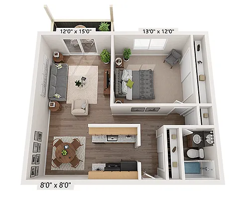Floor plan Del Mar