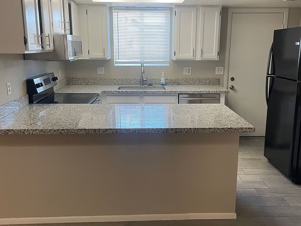 Kitchen view from dining room