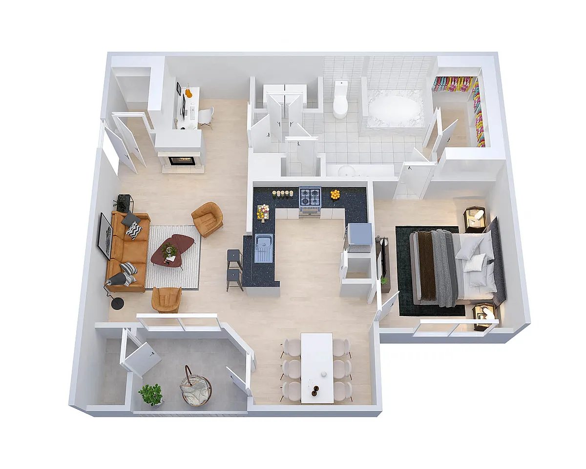 Floor plan ELM