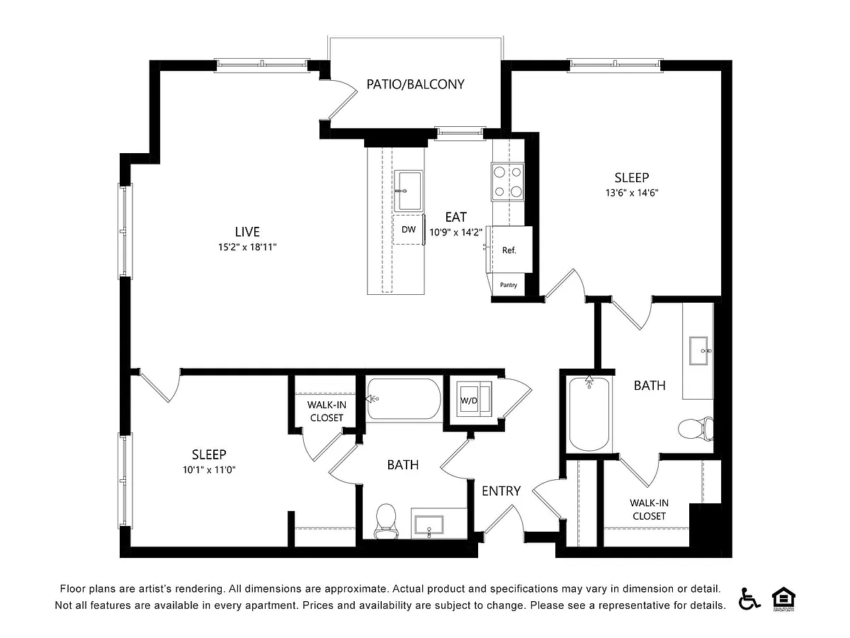 Floor plan B1