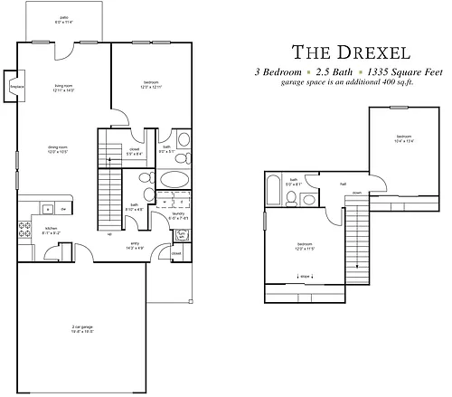 Floor plan D2 | The Drexel