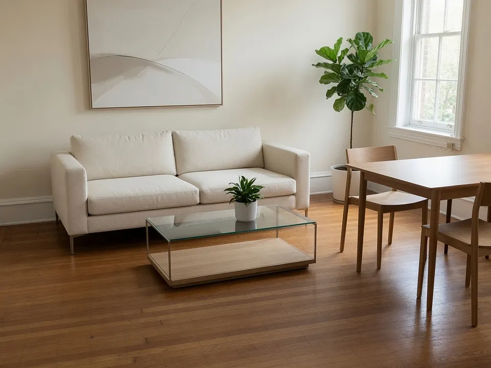 Virtual Staging - Furniture not included in rental