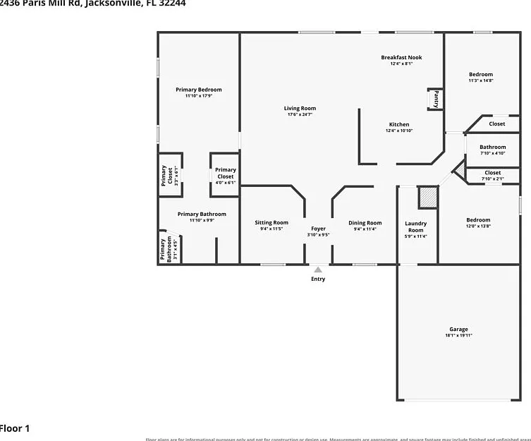 3 bed, 2.0 bath, 2016 sqft, $1,905 — Photo 2