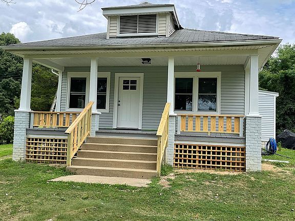 restored front porch