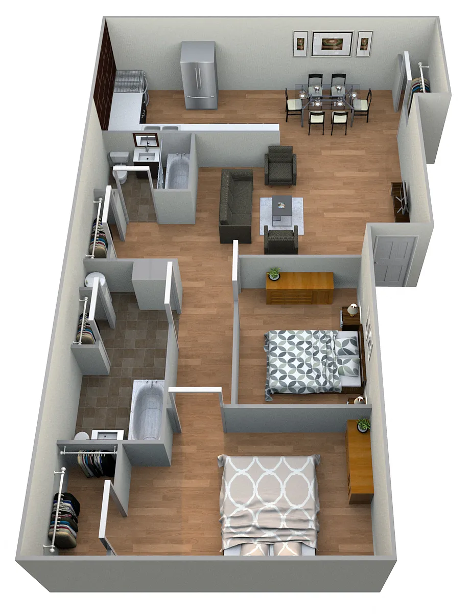 Floor plan McDough