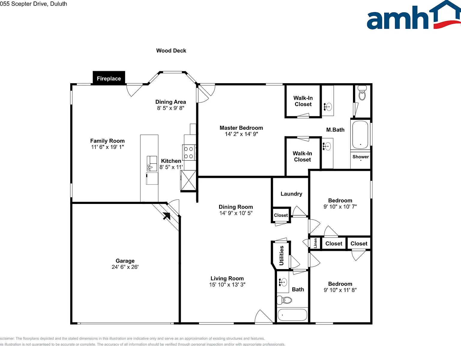 3 bed, 2.0 bath, 1710 sqft, $2,235 — Photo 2